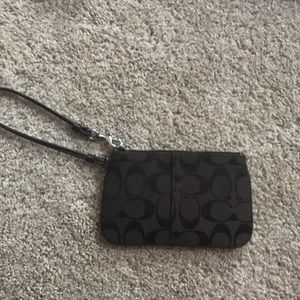 Authentic Coach Wristlet